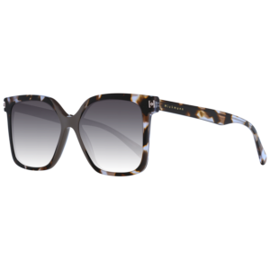 Ana Hickmann Quadrat Sonnenbrille HI9145 54P02 in Grau – 45° Seitenansicht