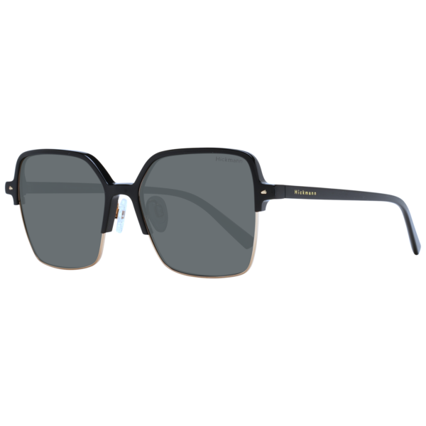 Ana Hickmann Sonnenbrille HI9168 55A01 – 45° Seitenansicht Ana Hickmann Quadrat Sonnenbrille HI9168 55A01 in Schwarz – 45° Seitenansicht