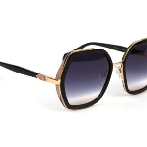 Ana Hickmann  Sonnenbrille AH3271 56A01 in Schwarz – 45° Seitenansicht