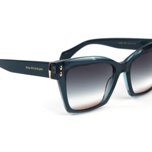 Ana Hickmann  Sonnenbrille AH9359 54H01 in Blau – 45° Seitenansicht