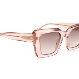 Ana Hickmann Sonnenbrille AH9372 50T01 in Pink – 45° Seitenansicht