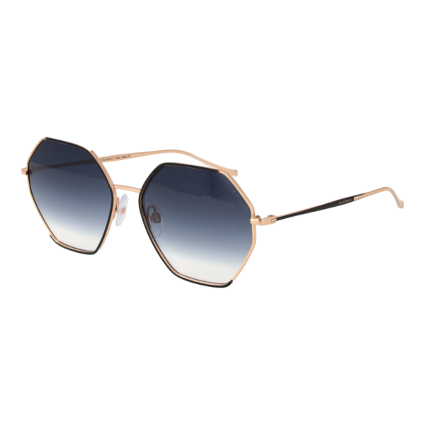 Ana Hickmann Quadrat Sonnenbrille HI3181 5709A in Gold – 45° Seitenansicht
