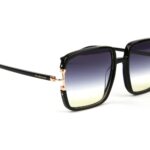 Ana Hickmann  Sonnenbrille HI9183 57A01 in Schwarz – 45° Seitenansicht