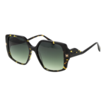 Ana Hickmann Geometric Sonnenbrille HI9189 56G21 in Schwarz – 45° Seitenansicht
