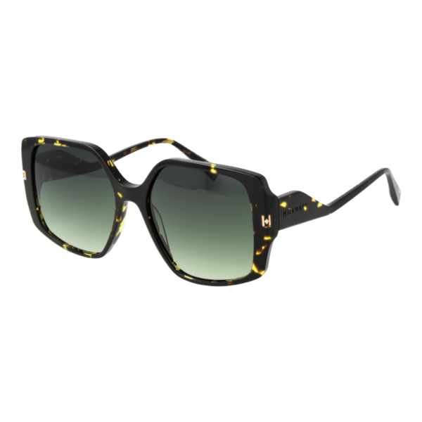 Ana Hickmann Geometric Sonnenbrille HI9189 56G21 in Schwarz – 45° Seitenansicht