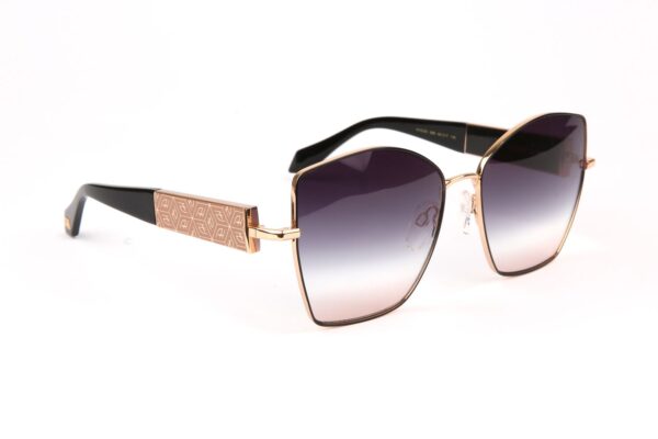 Ana Hickmann  Sonnenbrille AH3280 6009A in Gold – 45° Seitenansicht