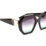 Ana Hickmann  Sonnenbrille AH9396 54A01 in Schwarz – 45° Seitenansicht