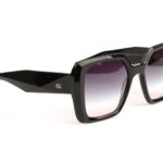 Ana Hickmann  Sonnenbrille AH9410 54A01 in Schwarz – 45° Seitenansicht