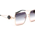 Ana Hickmann  Sonnenbrille HI3186 5605A in Grün – 45° Seitenansicht