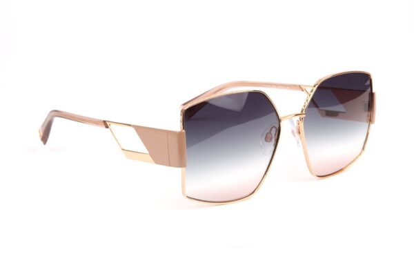 Ana Hickmann Sonnenbrille HI3188 5705A – 45° Seitenansicht Ana Hickmann Sonnenbrille HI3188 5705A in Braun – 45° Seitenansicht