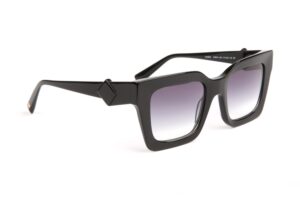 Ana Hickmann  Sonnenbrille HI9213 51A01 in Schwarz – 45° Seitenansicht