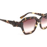 Ana Hickmann  Sonnenbrille HI9214 54G21 in Pink – 45° Seitenansicht