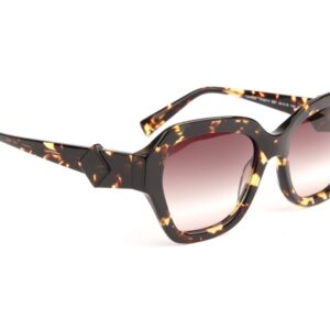 Ana Hickmann  Sonnenbrille HI9214 54G21 in Pink – 45° Seitenansicht