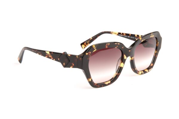 Ana Hickmann  Sonnenbrille HI9214 54G21 in Pink – 45° Seitenansicht