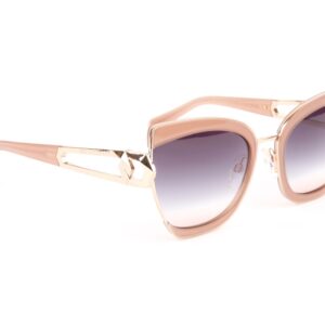 Ana Hickmann Sonnenbrille AH3282 58T02 in Pink – 45° Seitenansicht