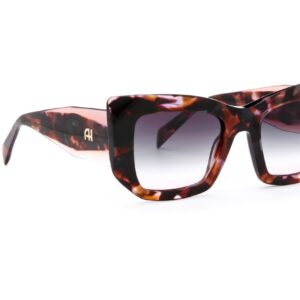 Ana Hickmann Sonnenbrille AH9412 54G21 in Braun – 45° Seitenansicht
