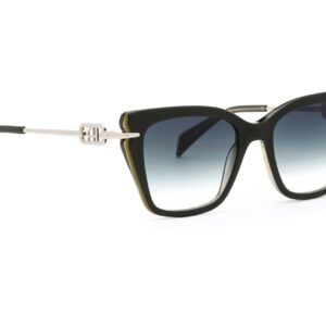 Ana Hickmann Sonnenbrille AH9414 53H01 in Grün – 45° Seitenansicht