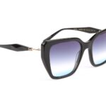 Ana Hickmann  Sonnenbrille AH9423 54A01 in Schwarz – 45° Seitenansicht