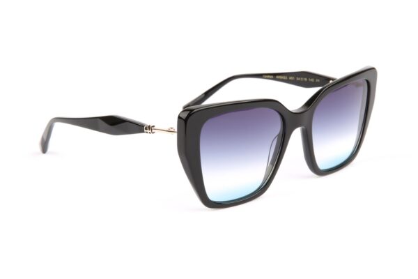 Ana Hickmann  Sonnenbrille AH9423 54A01 in Schwarz – 45° Seitenansicht