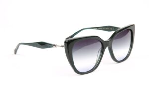 Ana Hickmann  Sonnenbrille AH9424 56T01 in Grün – 45° Seitenansicht