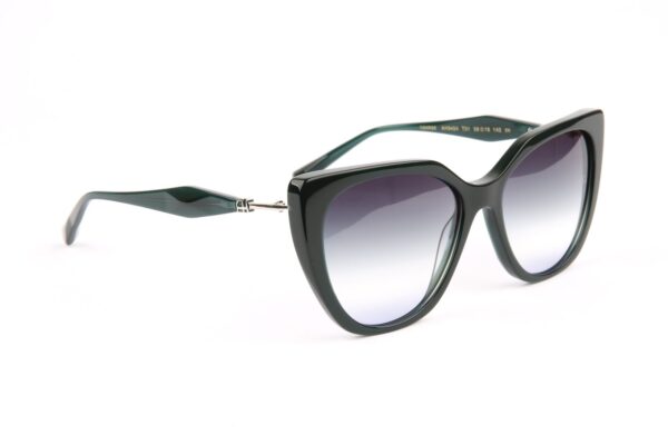 Ana Hickmann  Sonnenbrille AH9424 56T01 in Grün – 45° Seitenansicht