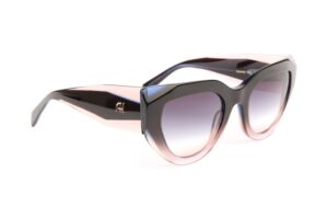 Ana Hickmann Sonnenbrille AH9425 53C01 in Blau – 45° Seitenansicht