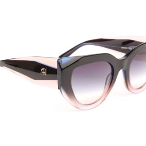 Ana Hickmann  Sonnenbrille AH9425 53C01 in Blau – 45° Seitenansicht