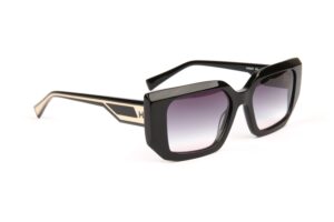 Ana Hickmann  Sonnenbrille HI9229 54A01 in Schwarz – 45° Seitenansicht