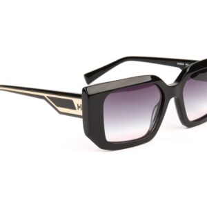 Ana Hickmann  Sonnenbrille HI9229 54A01 in Schwarz – 45° Seitenansicht