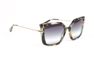 Ana Hickmann  Sonnenbrille HI9234 56G21 in Schwarz – 45° Seitenansicht