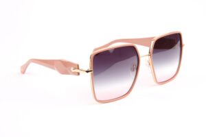 Ana Hickmann Sonnenbrille AH3286 6005B in Gold – 45° Seitenansicht