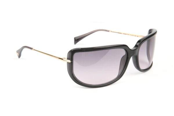 Ana Hickmann Sonnenbrille HI9249 70T01 – 45° Seitenansicht Ana Hickmann Quadrat Sonnenbrille HI9249 70T01 in Grau – 45° Seitenansicht