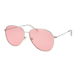 Replay Pilotenbrille Sonnenbrille RY617 60S04 in Silber – 45° Seitenansicht