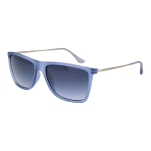 Replay Rechteck Sonnenbrille RY536S 5606S in Blau – 45° Seitenansicht