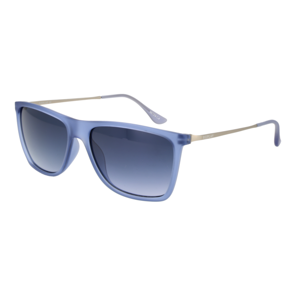 Replay Rechteck Sonnenbrille RY536S 5606S in Blau – 45° Seitenansicht