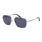 Replay Rechteck Sonnenbrille RY623S 5805H in Silber – 45° Seitenansicht