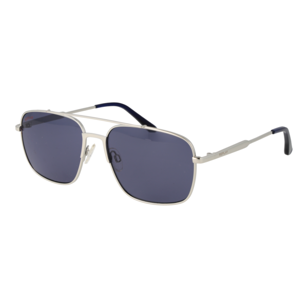 Replay Rechteck Sonnenbrille RY623S 5805H in Silber – 45° Seitenansicht