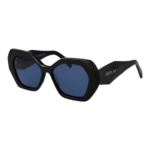 Replay Schmetterling Sonnenbrille RY644S 5601 in Schwarz – 45° Seitenansicht