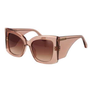 Replay Schmetterling Sonnenbrille RY646 53S03 in Rosa – 45° Seitenansicht