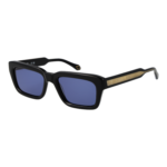 Replay Rechteck Sonnenbrille RY648S 5301 in Schwarz – 45° Seitenansicht