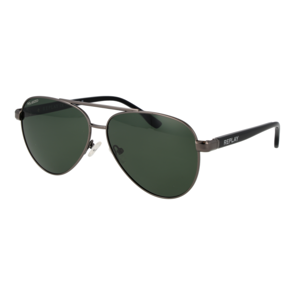 Replay Pilotenbrille Sonnenbrille RY656S 6001 in Gunmetal – 45° Seitenansicht