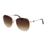 Replay Schmetterling Sonnenbrille RY290V 5702S in Rosé Gold – 45° Seitenansicht