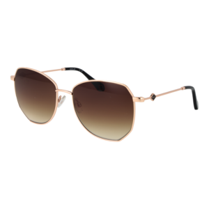 Replay Schmetterling Sonnenbrille RY290V 5702S in Rosé Gold – 45° Seitenansicht