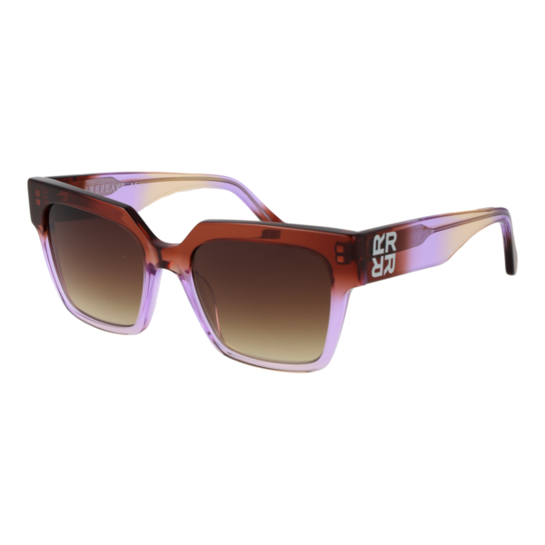 Replay Rechteck Sonnenbrille RY295V 5703S in Lila – 45° Seitenansicht