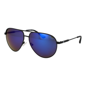 Guess Pilotenbrille Sonnenbrille GF5083 6201X in Schwarz – 45° Seitenansicht