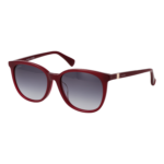Max Mara Panto Sonnenbrille MM0022-F 5666B in Burgunder – 45° Seitenansicht