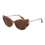 Max Mara Katzenaugen Sonnenbrille MM0028 5756E in Braun – 45° Seitenansicht