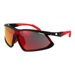 Adidas Sport Sport Sonnenbrille SP0055-F 0002U in Schwarz – 45° Seitenansicht