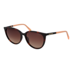 Skechers Katzenaugen Sonnenbrille SE6169 5652H in Braun – 45° Seitenansicht