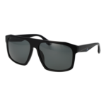 BMW Quadrat Sonnenbrille BW0034 5902D in Schwarz – 45° Seitenansicht